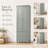 Ramona Freestanding Linen Cabinet With Drawers, Adjustable Shelf, Grey