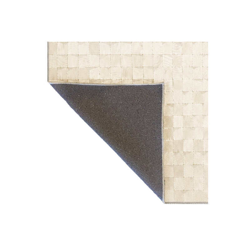 Tapis tissé à la crème Mosso, 3'3" x 6'7"