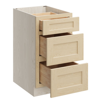 Armoire de cuisine avec 3 tiroirs H 34,5 po x P 24 po de la collection Casainc
