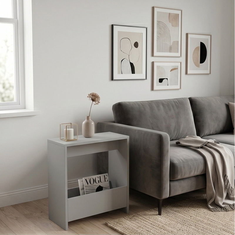 End Table, Grey