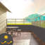 Hassane Anthracite Polyethene Yard/Privacy Fence-474504083