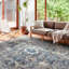 Tapis oriental gris / bleu Leonara-1608563119