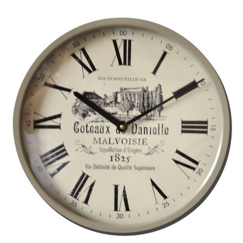 Horloge murale 13,78 po Wolter