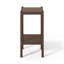 Table d'appoint d'extérieur carrée Mkiyah L 18,45 po x l 18,45 po-93539307