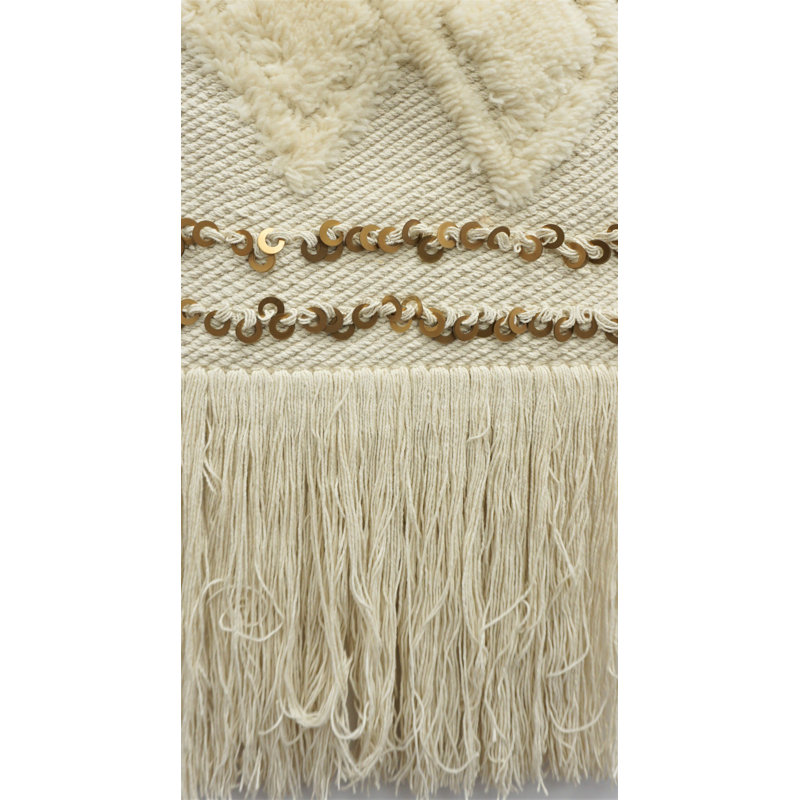 Macrame Hand Woven Wool Wall Hanging