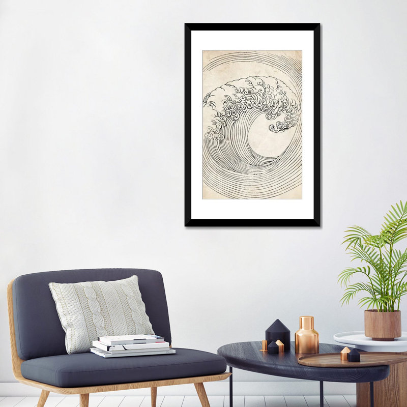 Croquis de vague zen rétro_1PFA