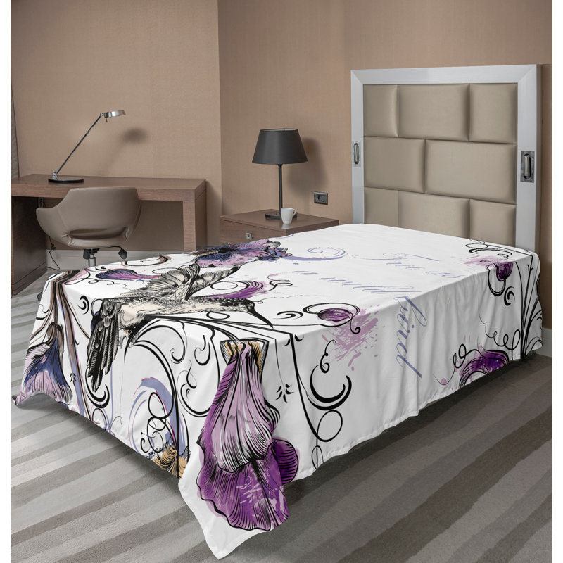 Drap plat Ambesonne, Drap plat pour lit simple