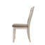 Ensemble de 2 chaises d'appoint Fedele