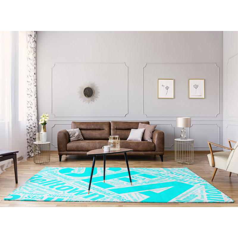 Chenille Indoor Rug, Rectangle 4' x 6'