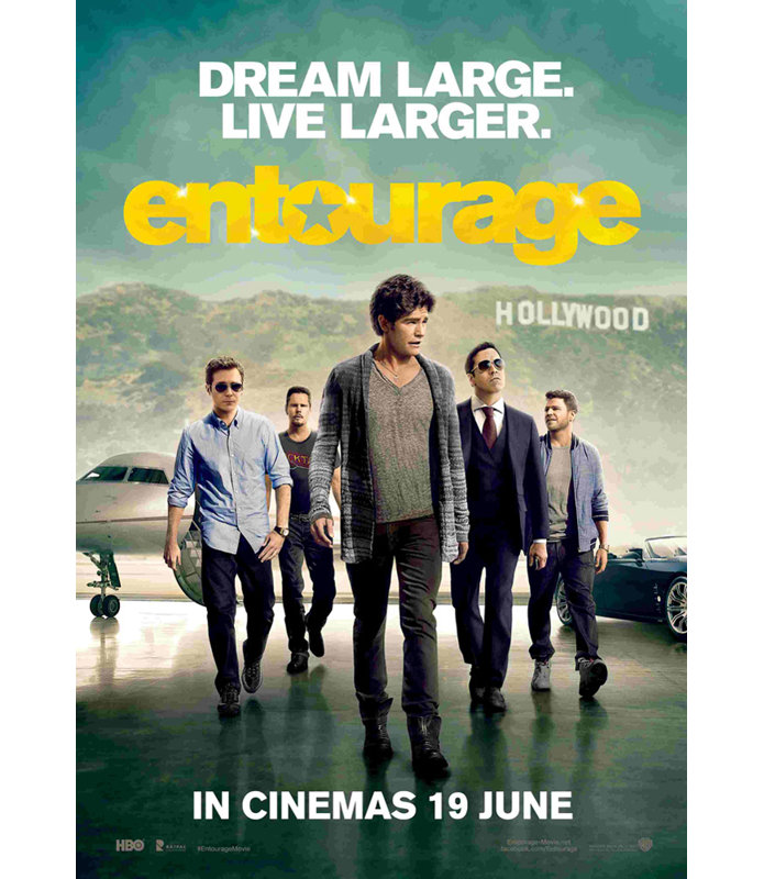 Entourage, 24" H x 17" W