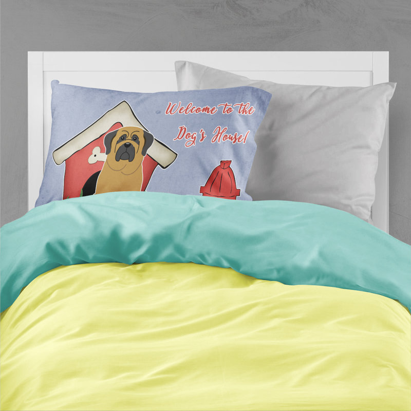 Taie d’oreiller chien house, Mastiff
