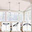 Ensemble de 2 luminaires suspendus en cristal pour îlot de cuisine-1386334954