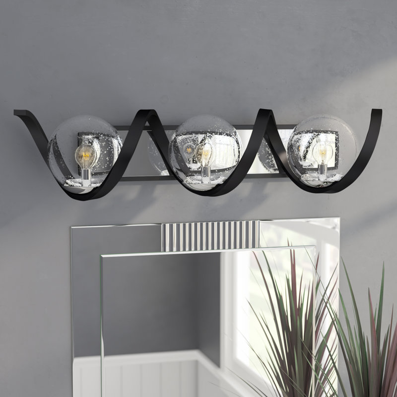 Éclairage pour salle de bain 3 lumières Mcclay