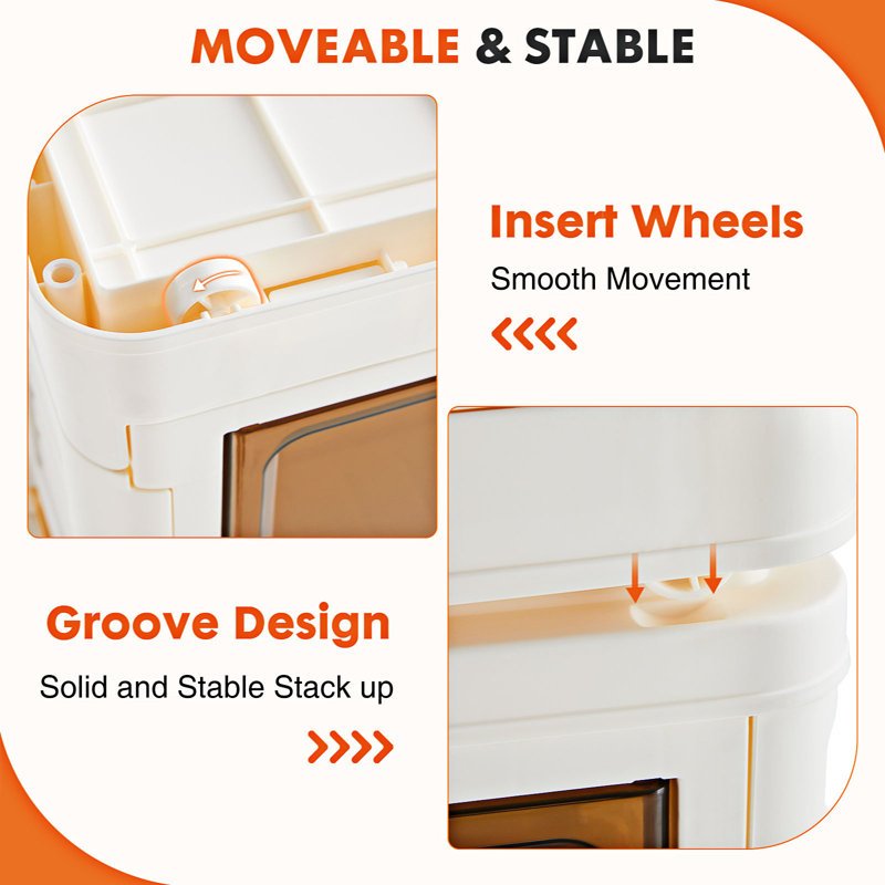 Stackable Plastic Storage Boxes