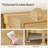 31.5'' Tall 2 Door Accent  Storage Cabinet Farmhouse Buffet Sideboard-332945878-291957634