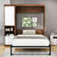 Lit escamotable avec tablettes de rangement et tiroirs Lotshaw-1893918829