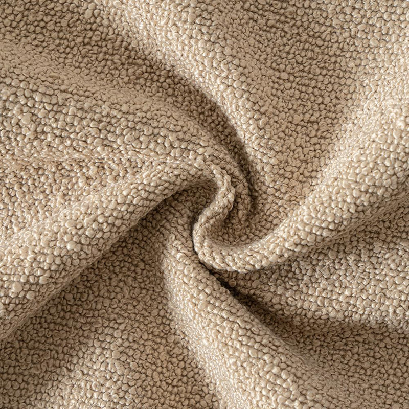 Decorative Pillow Covers Set of 2, Textured Boucle Neutral Winter Throw Pillows Covers, Khaki