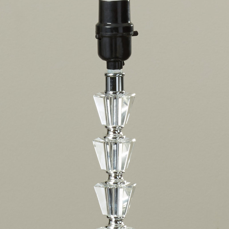 Killingly Crystal Table Lamp, White