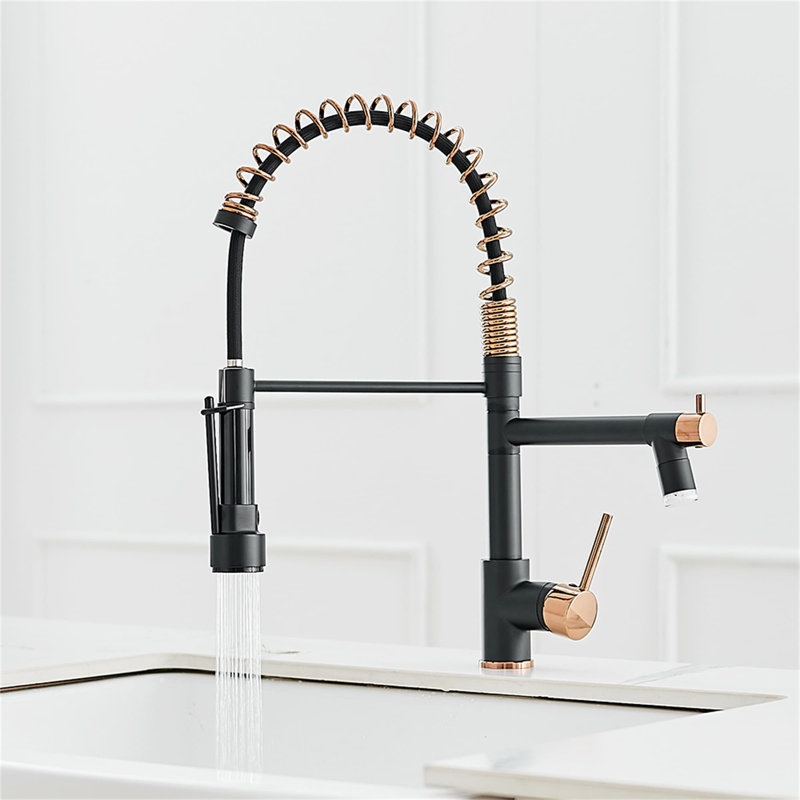 KIKO HOME Pull Down Kitchen Faucet