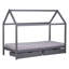 Raleigh 2 Drawer Solid Wood House Beds-1905171639