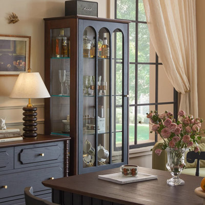 Armoire à vin 26,77 po French Retro