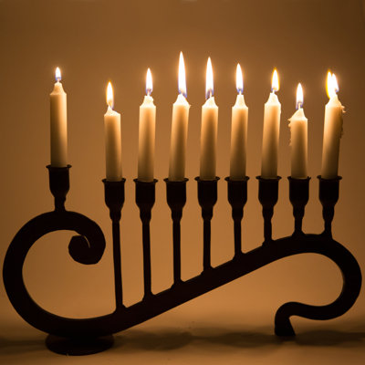 Metal Menorah