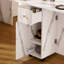 Multifunctional Folding Dining Table With Wall-Mounted Sideboard And Storage