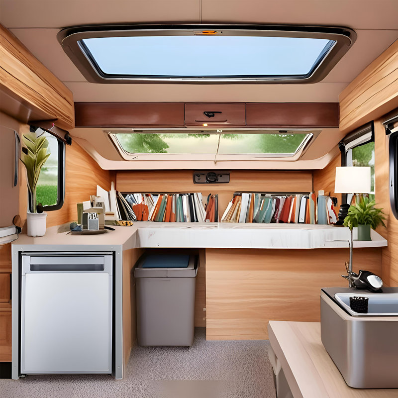 Equator Compact Rv-marine-offgrid Convertible Refrigerator-freezer 1.6cf 12v 110v         