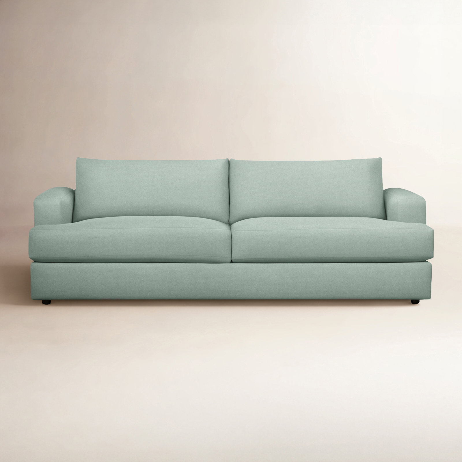 Cayden 96'' Upholstered Sofa, Apollo Alpaca Boucle