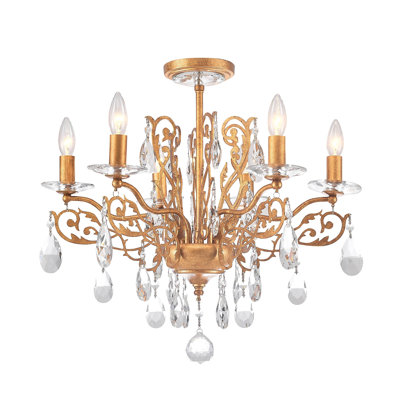 Kurr 6 - Light Chandelier