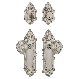 Nostalgic Warehouse Victorian Entry Set with Meadows Knob