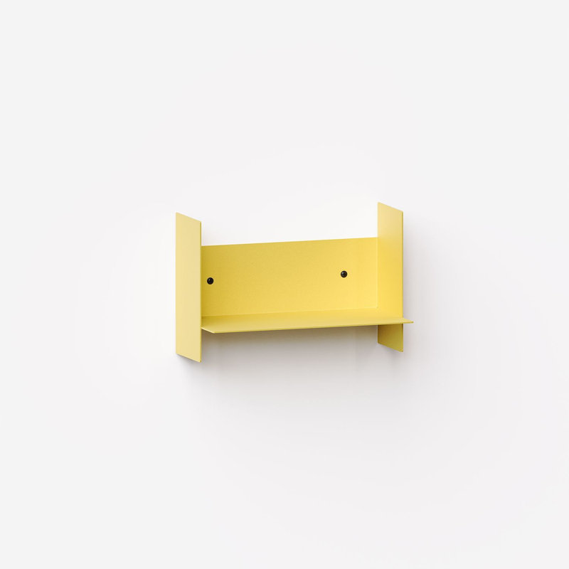 PLI Wall Shelf, 11.8"W, Napoli Yellow