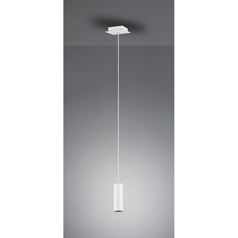 Karcher 1 - Light Cylinder Pendant, White