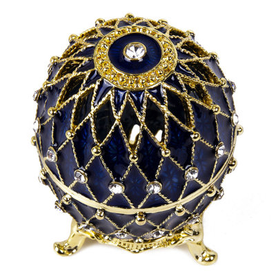 Boîte à bijoux ajourée en maille Imperial