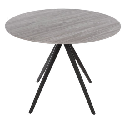 Holmen Round Metal Base Dining Table