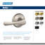 Avila Lever Bed and Bath Lock-22334397