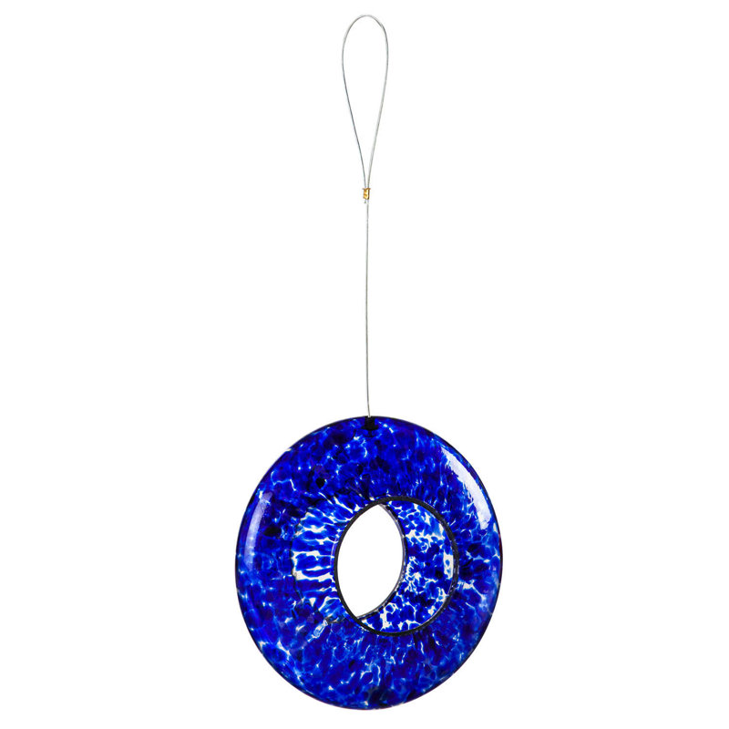 Mangeoire pour oiseaux Leoti, Bleu