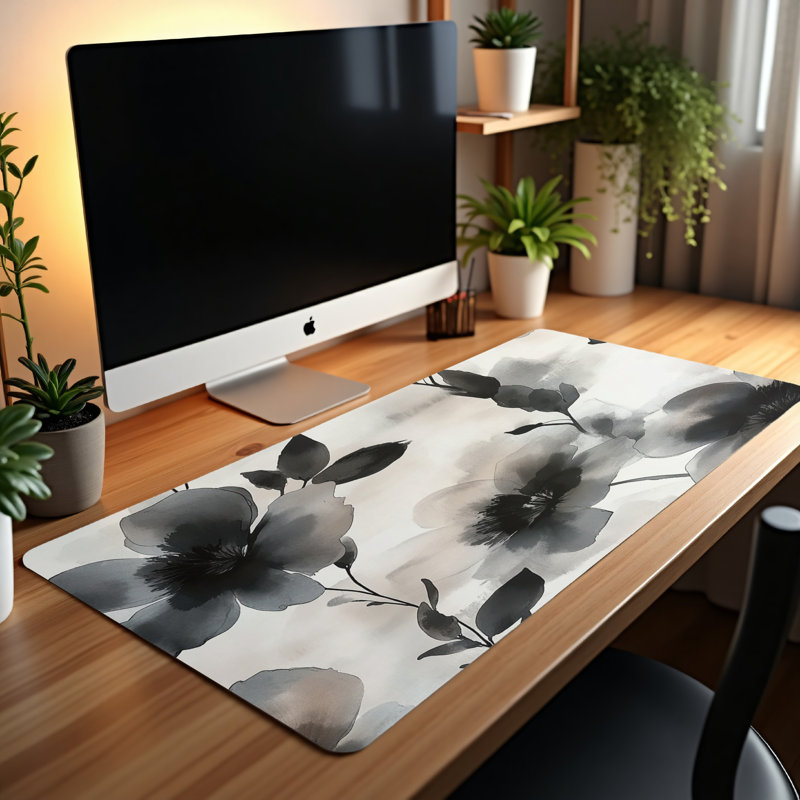 Polyester Desk Pad, 14.4x12.1