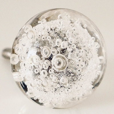 Bubble Glass Knob (SET OF 4) 