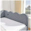 Lit de jour double rembourré Cozy Gingham l 81 po x P 58 po x H 33,5 po