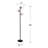 Ahlani 66'' Tree Floor Lamp