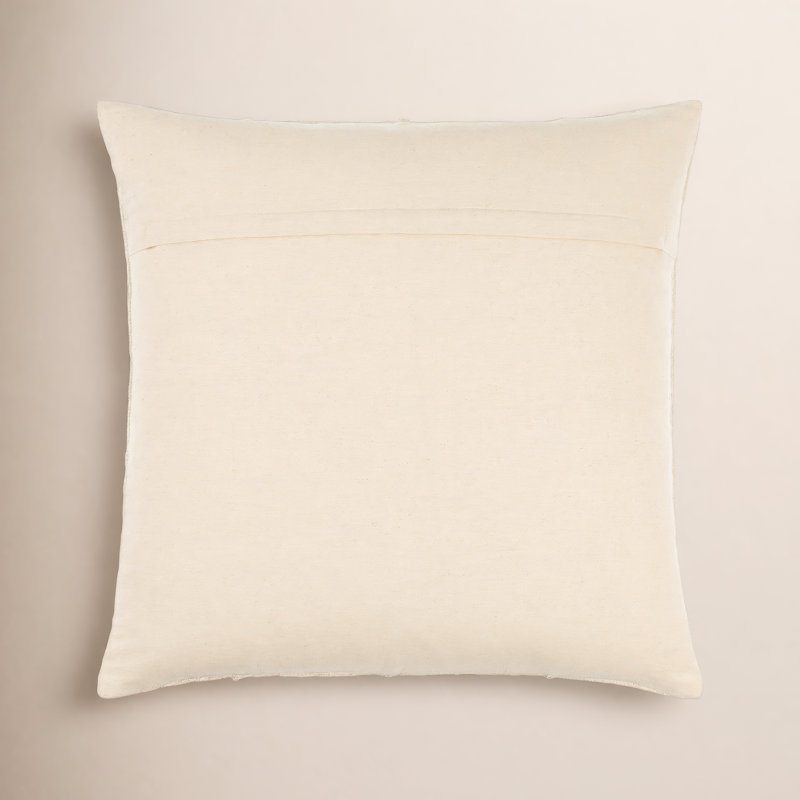Coussin décoratif en coton Becki Owens x Livabliss Mindy, H 18 po x l 18 po, Housse de coussin seulement - sans coussin