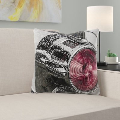 Microsuede Throw Pillow
