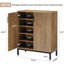 Armoire de rangement, range-chaussures spacieux, armoire à chaussures