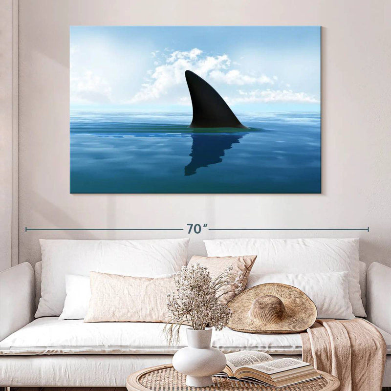 Crowle Shark Fin, 34" H x 51" W