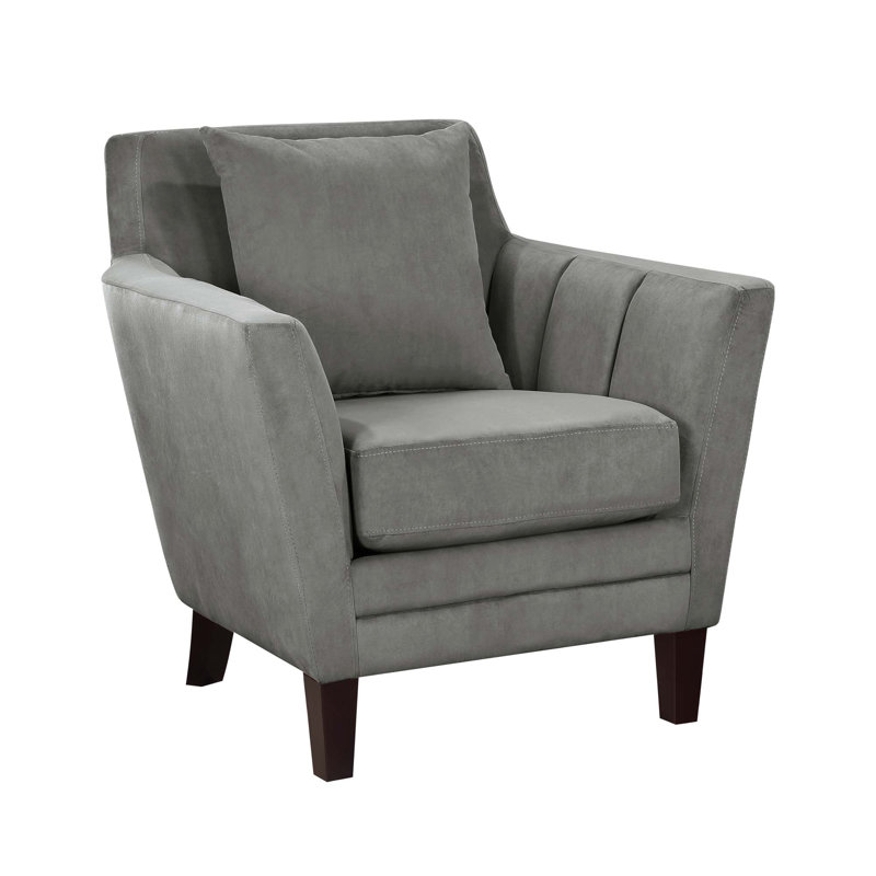 Élégant fauteuil décoratif en velours pour la maison
