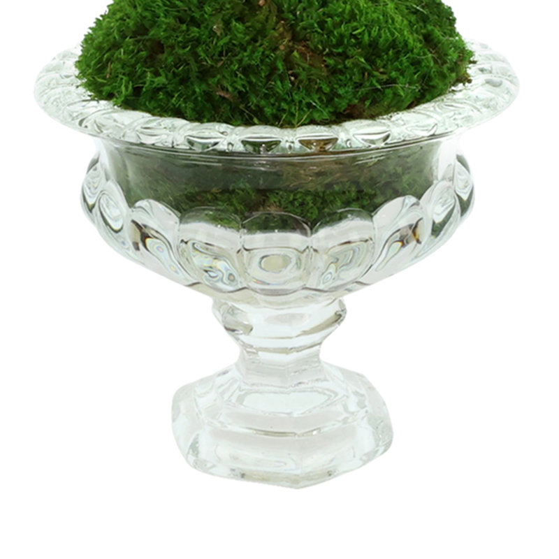 Floor Faux Palm Plant in Vase