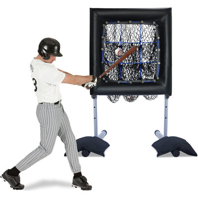Gagalileo Baseball Softball Pitching Pocket Net,Pitching Pocket with 9 Target Strike Zone 