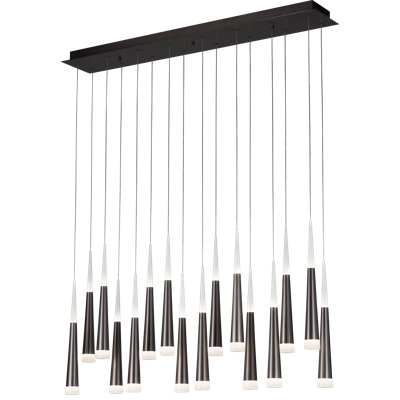 Lustre à 10 lumières DEL Kesean