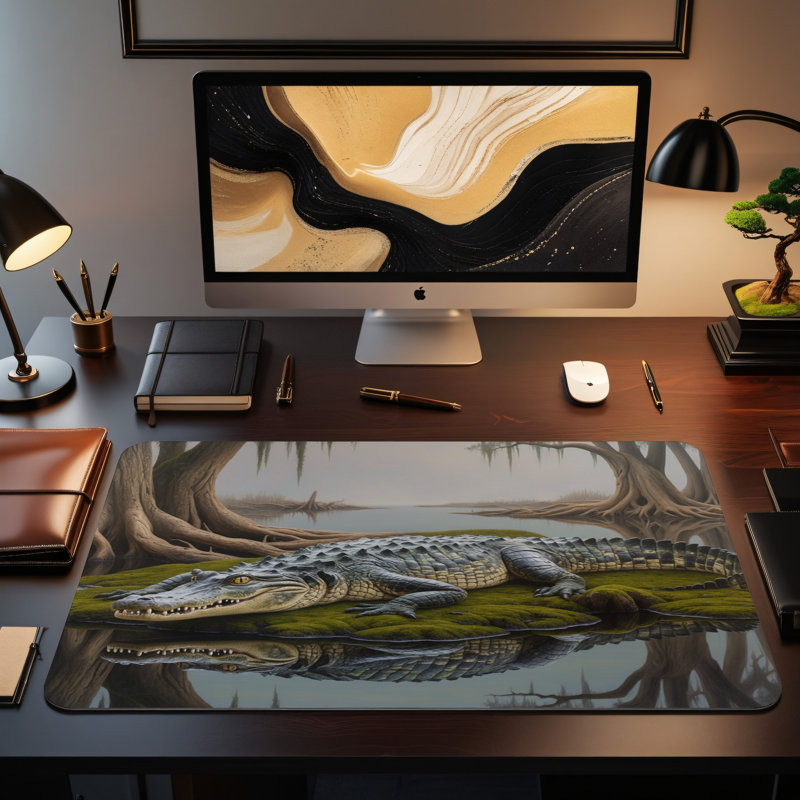 Polyester Desk Pad, 23.6x13.8
